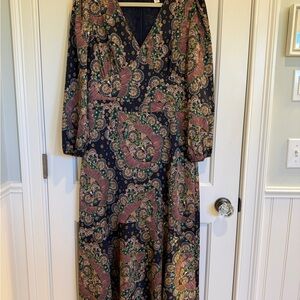 Elegant Floral Maxi Dress